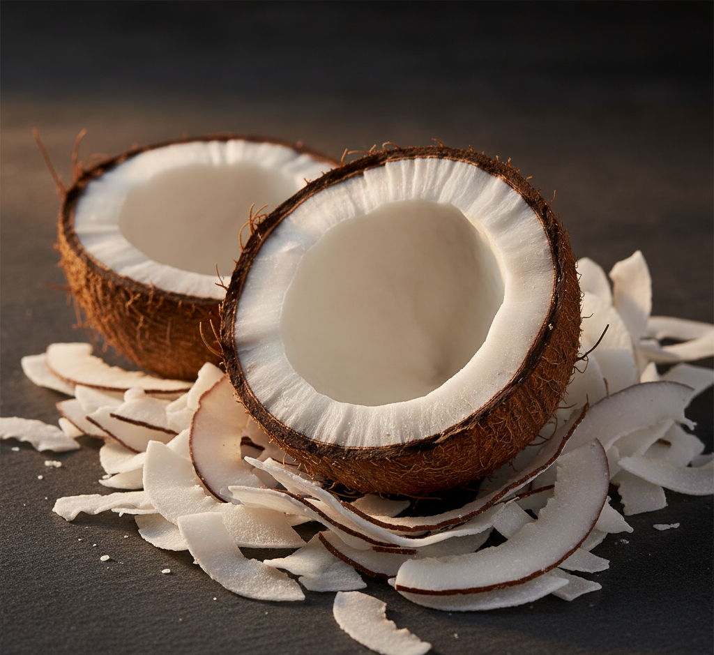 dried coconut