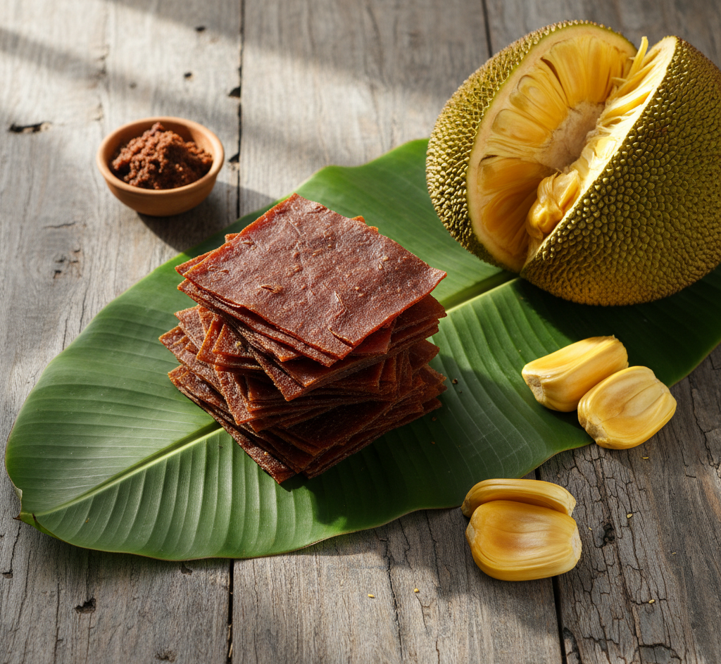 Sweet Jackfruit Papad (फणस पोळी)