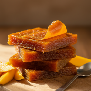 Sweet Mango Papad (Amba Poli)